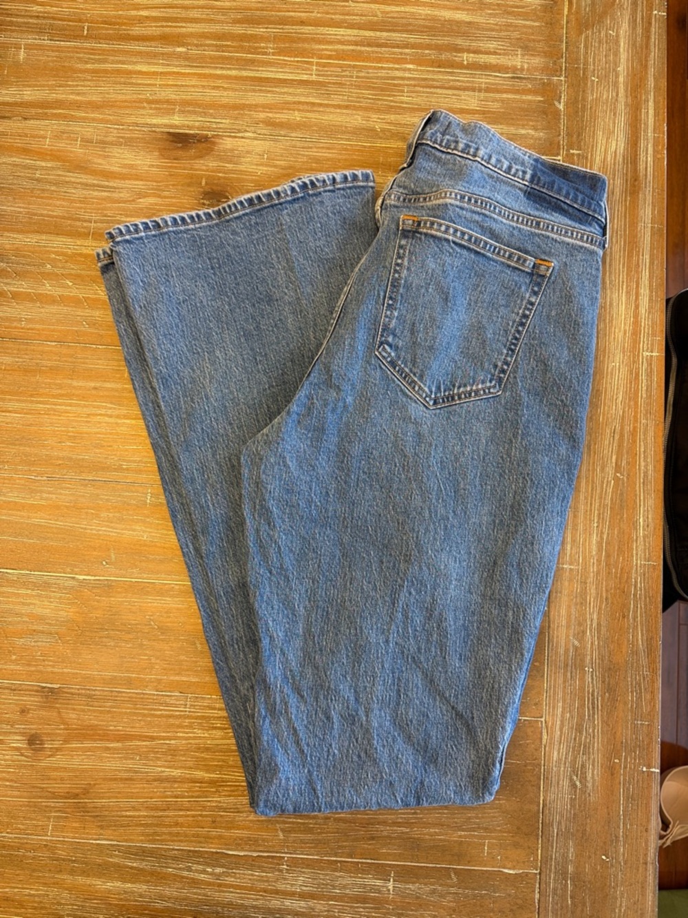 Abercrombie The Bootcut Mid Rise Curve Love Jeans